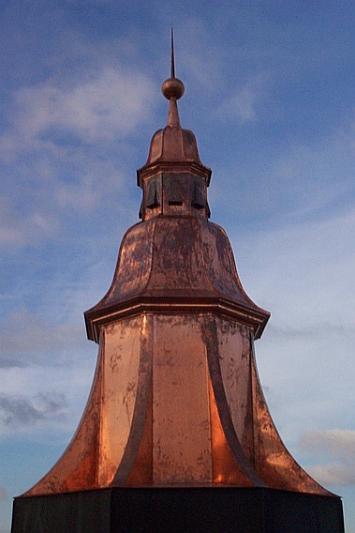 Turmneudeckung in der Preysingstr.